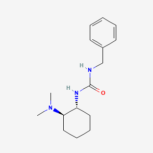 Urea, N-[(1R,2R)-2-(dimethylamino)cyclohexyl]-N'-(phenylmethyl)-