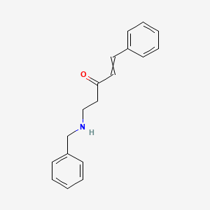 5-(Benzylamino)-1-phenylpent-1-en-3-one