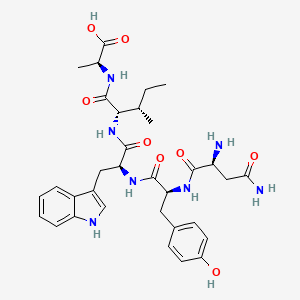 L-Asparaginyl-L-tyrosyl-L-tryptophyl-L-isoleucyl-L-alanine