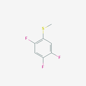 molecular formula C7H5F3S B1420450 2,4,5-三氟噻吩甲苯 CAS No. 54378-74-4