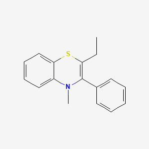 2-Ethyl-4-methyl-3-phenyl-4H-1,4-benzothiazine