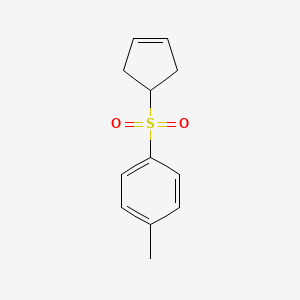 1-(Cyclopent-3-ene-1-sulfonyl)-4-methylbenzene