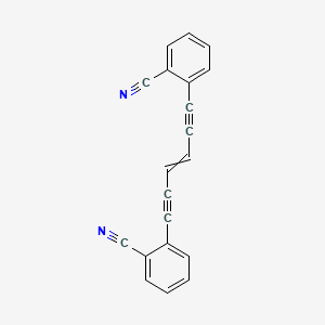 2,2'-(Hex-3-ene-1,5-diyne-1,6-diyl)dibenzonitrile