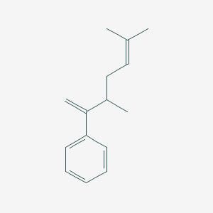 (3,6-Dimethylhepta-1,5-dien-2-yl)benzene