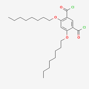 4,6-Bis(octyloxy)benzene-1,3-dicarbonyl dichloride