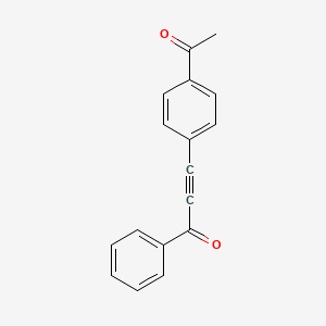 2-Propyn-1-one, 3-(4-acetylphenyl)-1-phenyl-