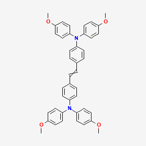 N,N'-[Ethene-1,2-diyldi(4,1-phenylene)]bis[4-methoxy-N-(4-methoxyphenyl)aniline]