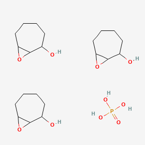 molecular formula C21H39O10P B14205122 8-Oxabicyclo[5.1.0]octan-2-ol;phosphoric acid CAS No. 845726-64-9