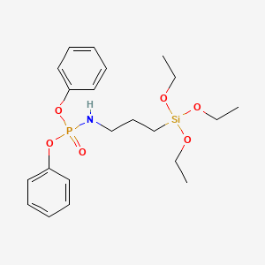 Diphenyltriethoxysilylpropylamidophosphate