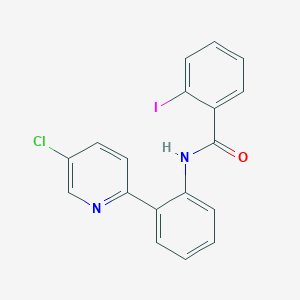 N-[2-(5-chloropyridin-2-yl)phenyl]-2-iodobenzamide