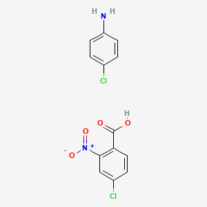 4-Chloroaniline;4-chloro-2-nitrobenzoic acid