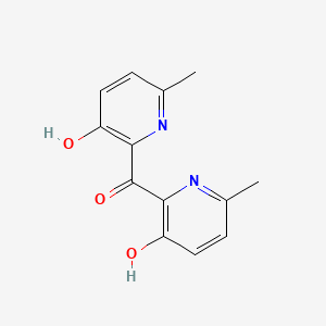 Methanone, bis(3-hydroxy-6-methyl-2-pyridinyl)-