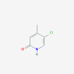 molecular formula C6H6ClNO B1420524 5-Chloro-4-methylpyridin-2-OL CAS No. 886364-92-7