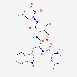 L-Leucyl-L-tryptophyl-L-threonyl-L-leucine