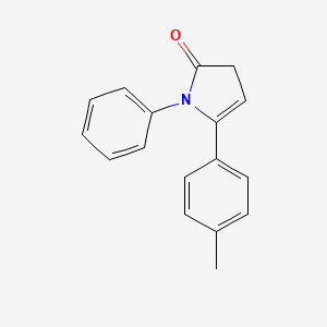 5-(4-Methylphenyl)-1-phenyl-1,3-dihydro-2H-pyrrol-2-one