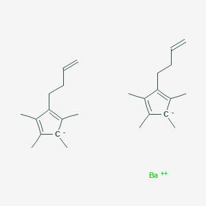 barium(2+);2-but-3-enyl-1,3,4,5-tetramethylcyclopenta-1,3-diene