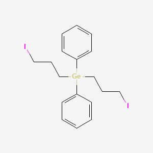 Bis(3-iodopropyl)(diphenyl)germane