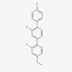 4-Ethyl-2-fluoro-1-[3-fluoro-4-(4-fluorophenyl)phenyl]benzene