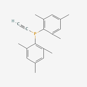 Ethynylbis(2,4,6-trimethylphenyl)phosphane