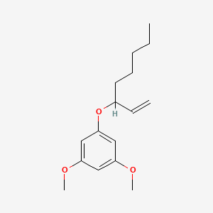 1,3-Dimethoxy-5-[(oct-1-en-3-yl)oxy]benzene