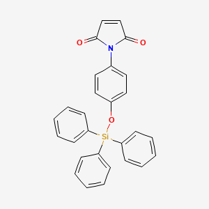 1-{4-[(Triphenylsilyl)oxy]phenyl}-1H-pyrrole-2,5-dione