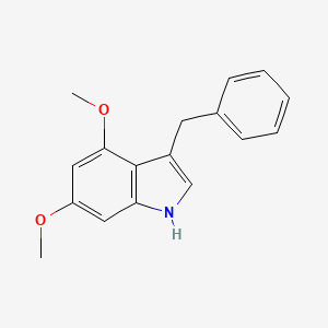 1H-Indole, 4,6-dimethoxy-3-(phenylmethyl)-