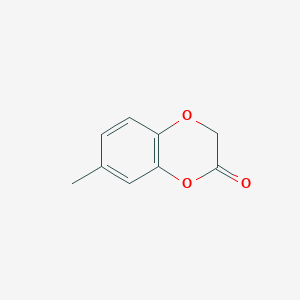 1,4-Benzodioxin-2(3H)-one, 7-methyl-