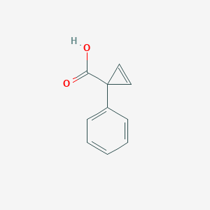 2-Cyclopropene-1-carboxylic acid, 1-phenyl-