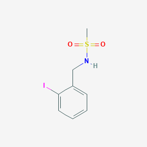 Methanesulfonamide, N-[(2-iodophenyl)methyl]-