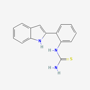 N-[2-(1H-Indol-2-yl)phenyl]thiourea