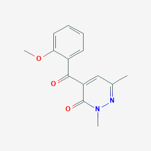 4-(2-Methoxybenzoyl)-2,6-dimethylpyridazin-3(2H)-one