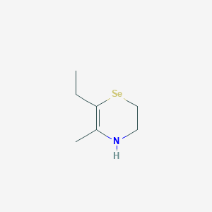 6-Ethyl-5-methyl-3,4-dihydro-2H-1,4-selenazine