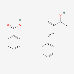 Benzoic acid;3-methylidene-5-phenylpent-4-en-2-ol