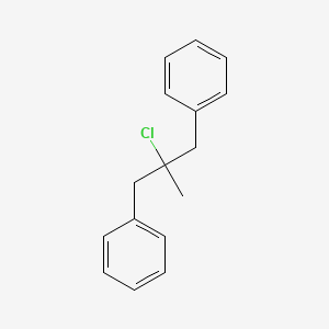 1,1'-(2-Chloro-2-methylpropane-1,3-diyl)dibenzene