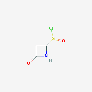 4-Oxoazetidine-2-sulfinyl chloride