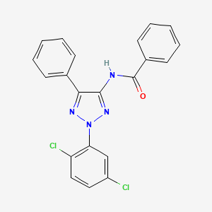 Benzamide, N-[2-(2,5-dichlorophenyl)-5-phenyl-2H-1,2,3-triazol-4-yl]-