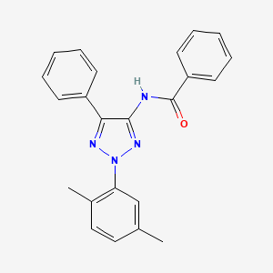 Benzamide, N-[2-(2,5-dimethylphenyl)-5-phenyl-2H-1,2,3-triazol-4-yl]-