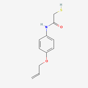 N-{4-[(Prop-2-en-1-yl)oxy]phenyl}-2-sulfanylacetamide