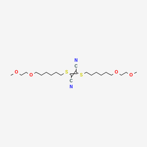 2,3-Bis{[6-(2-methoxyethoxy)hexyl]sulfanyl}but-2-enedinitrile