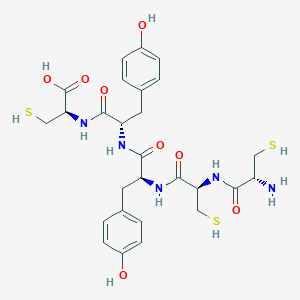 L-Cysteinyl-L-cysteinyl-L-tyrosyl-L-tyrosyl-L-cysteine