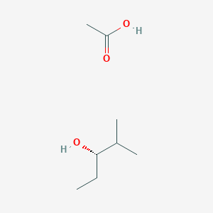 acetic acid;(3S)-2-methylpentan-3-ol