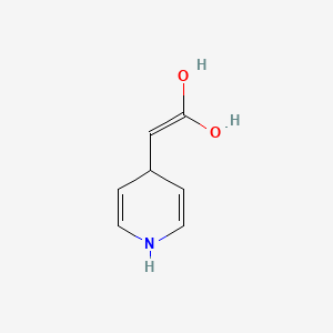 2-(1,4-Dihydropyridin-4-yl)ethene-1,1-diol