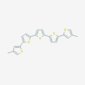 2,5-bis[5-(4-methylthiophen-2-yl)thiophen-2-yl]thiophene