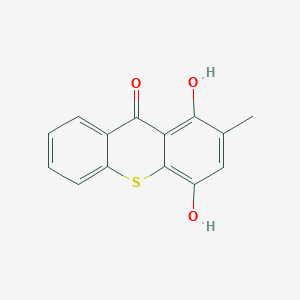 9H-Thioxanthen-9-one, 1,4-dihydroxy-2-methyl-