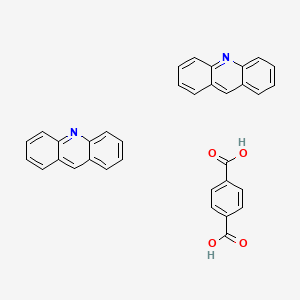 Acridine;terephthalic acid