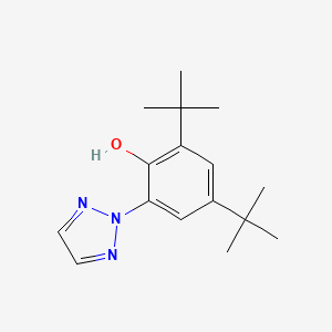 2,4-Di-tert-butyl-6-(2H-1,2,3-triazol-2-yl)phenol