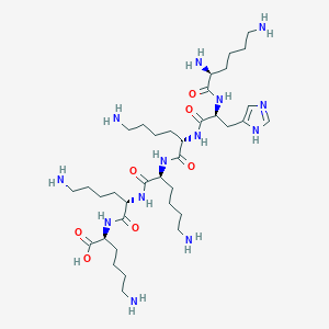 L-Lysine, L-lysyl-L-histidyl-L-lysyl-L-lysyl-L-lysyl-