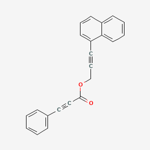 3-naphthalen-1-ylprop-2-ynyl 3-phenylprop-2-ynoate