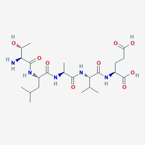 L-Threonyl-L-leucyl-L-alanyl-L-valyl-L-glutamic acid