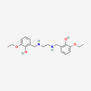 2,2'-[Ethane-1,2-diylbis(azanediylmethylene)]bis(6-ethoxyphenol)